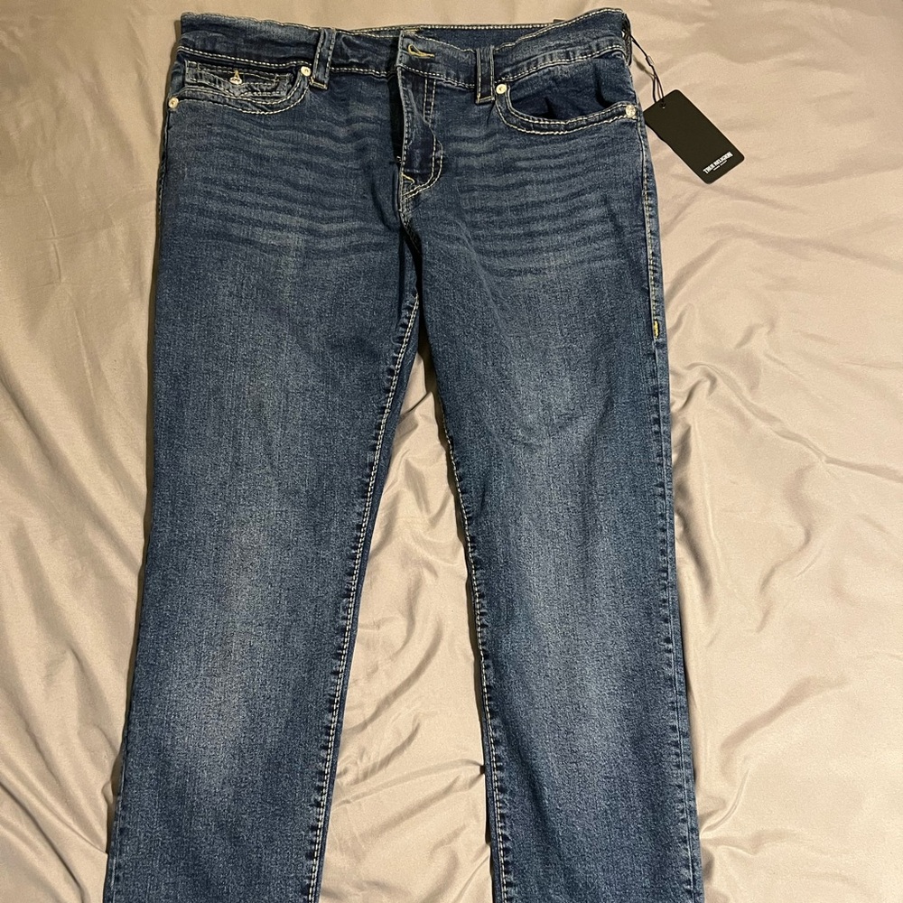 Mens True Religion Jeans Relaxed/Skinny 36X30